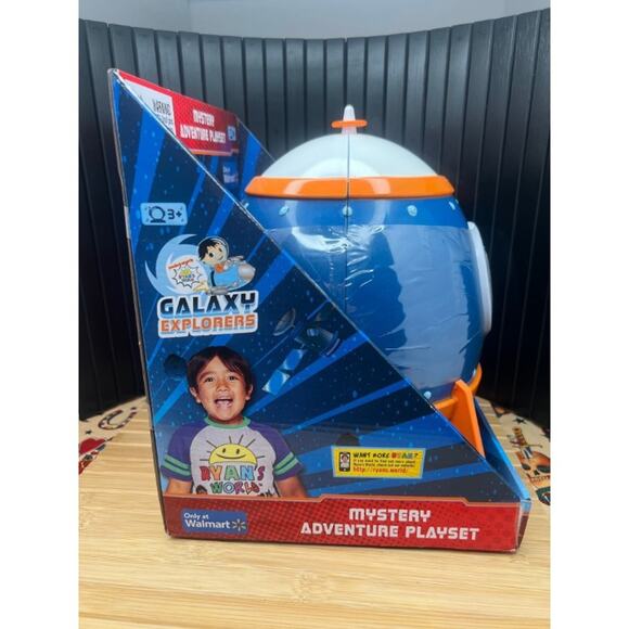 NIB Ryans World Mystery Adventure Playset Galaxy Explorers New - Picture 7 of 8